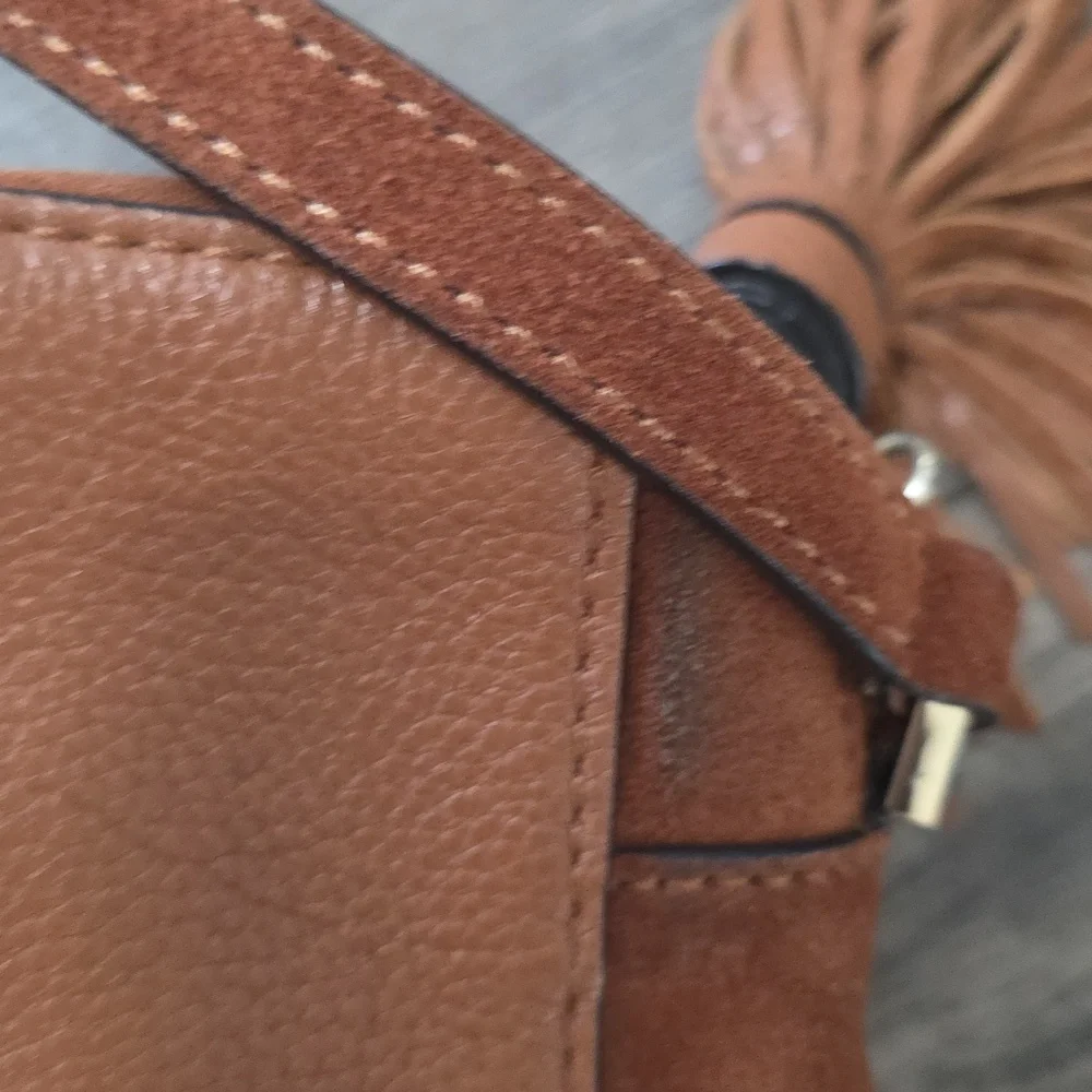 Rebecca Minkoff Mac Leather Signature Tassel Crossbody Bag